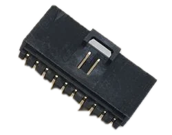 Bus Pirate keyed 10-pin shrouded connector.