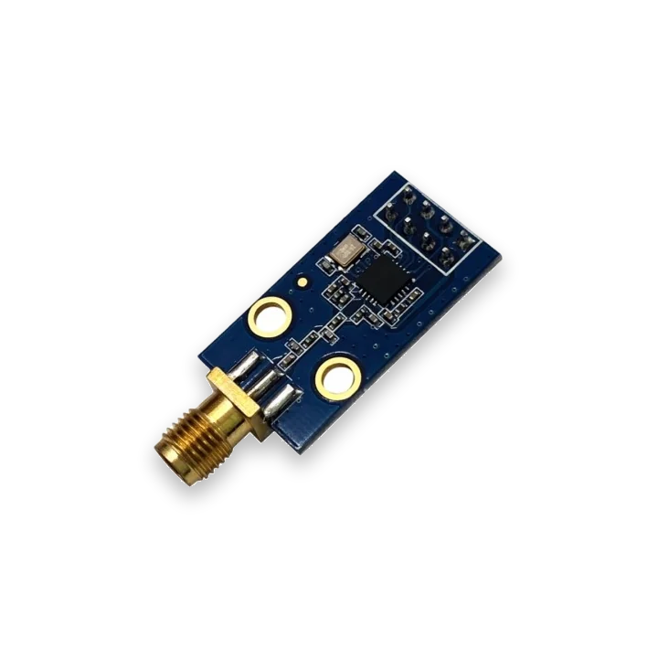 CC1101 sub-GHz radio module.