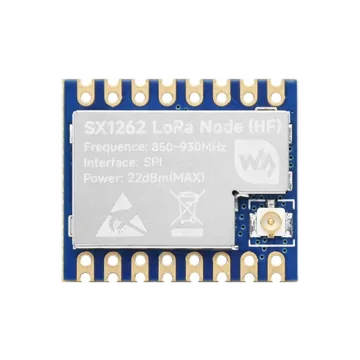 Waveshare Core1262-HF SX1262 LoRa module for ESP32 wiring.